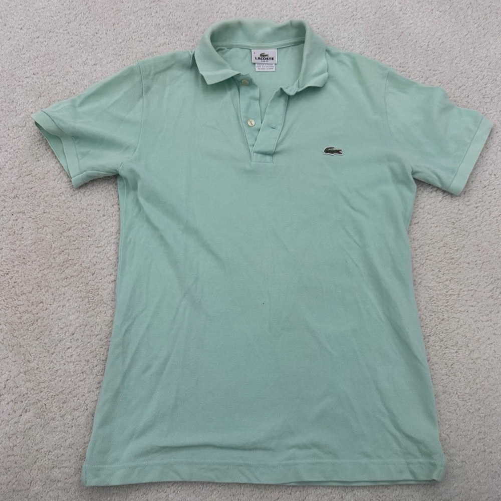 Lacoste Men's Mint Polo Shirt
